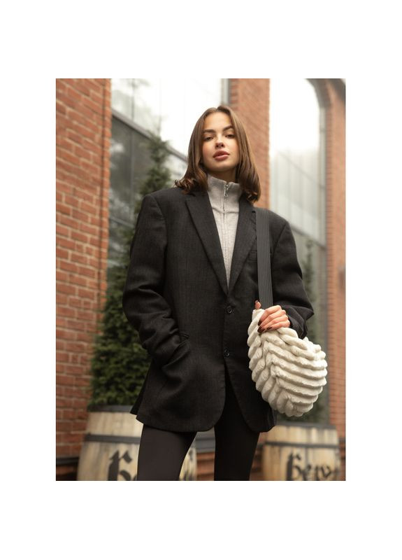 Женская сумка HOBO Bag-glove тканевая молочная Sambag (322870589)