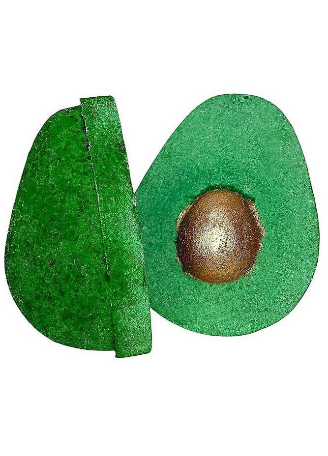 Бомбочка для ванни "Авокадо ціле" 260g (1447125-30875486) Fayno Soap (368867927)