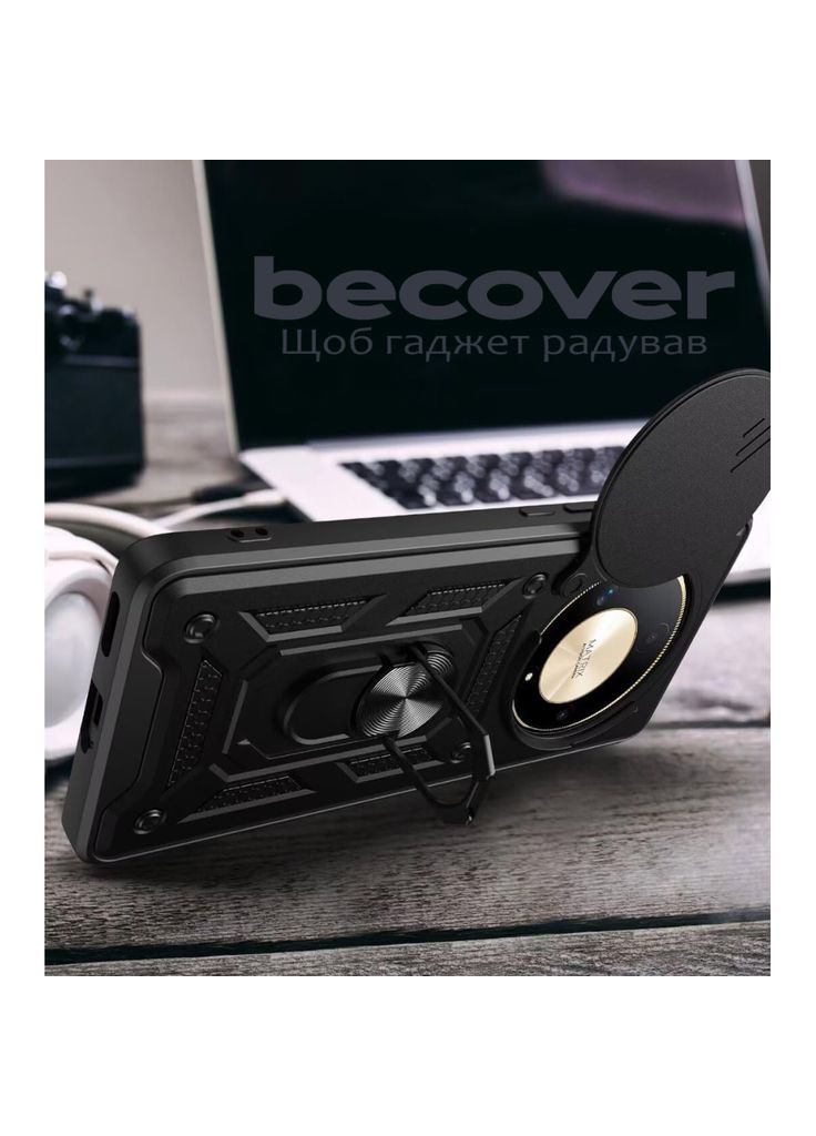 Чохол до мобільного телефона Military Honor Magic6 Lite 5G Black (710997) BeCover (361077149)