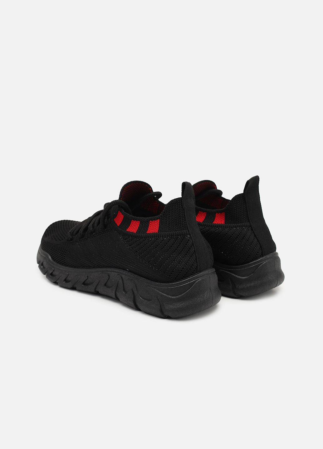 Чорні всесезон кросівки на пласкій підошві для хлопчика колір чорний цб-00269291 Yuki