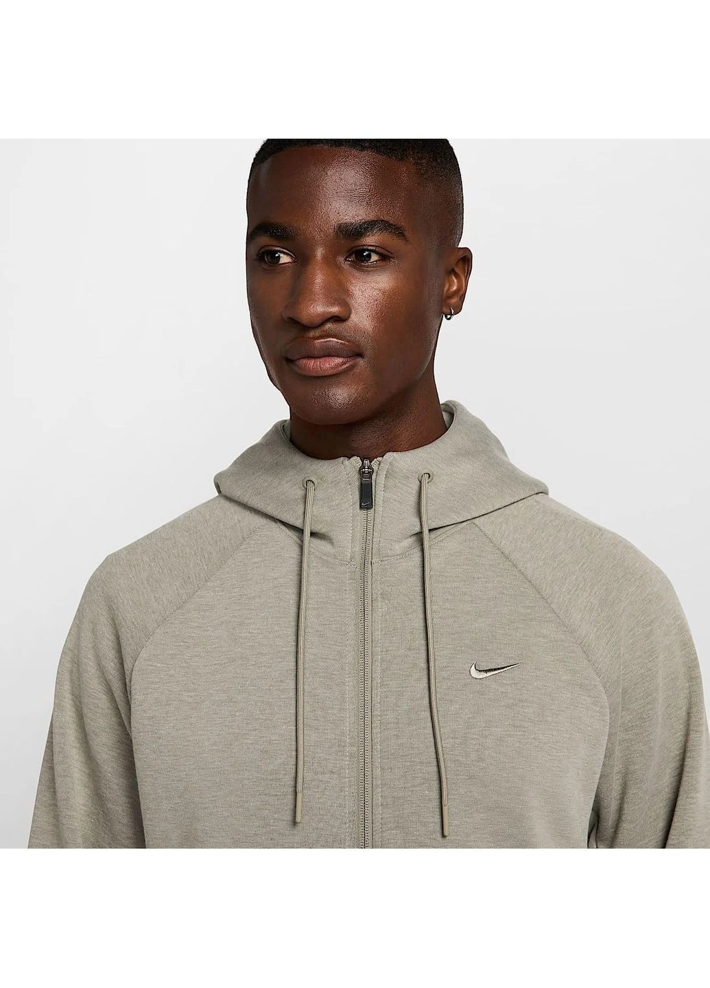 Толстовка чоловіча Df Uv Primary Beige Nike (364662399)