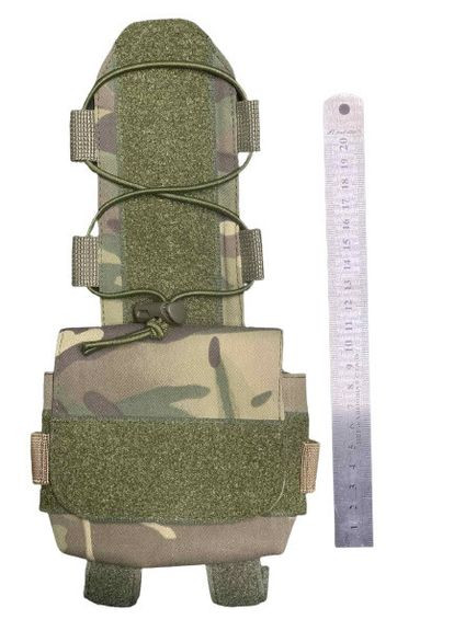 Итог карман (противовес) для аксессуаров на кавер для баллистического шлема Fast Mandrake мультикам SV Сварог (342375327)