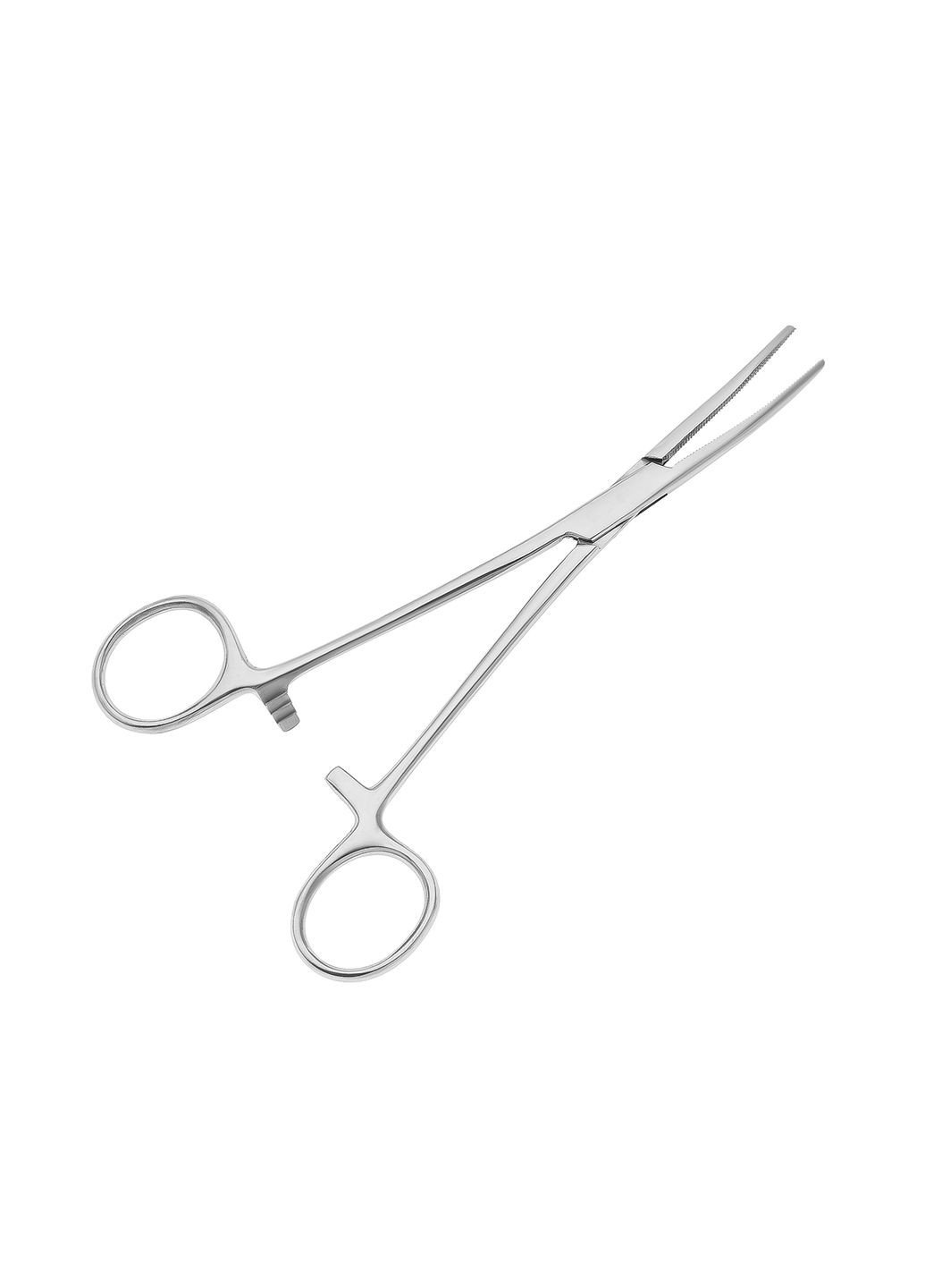 Затискач кровоспинний по Halsted-Mosquito, зігнутий для новонароджених 12,5 см MEDEM (338850092)