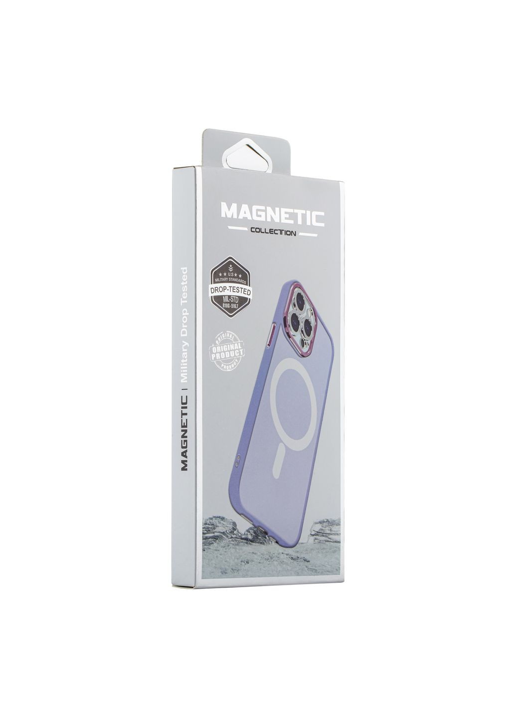 Чехол TPU+PC Space Magnetic Color with Magsafe для iPhone 14 Цвет Purple No Brand Apple iPhone 14 2022 (336149349)