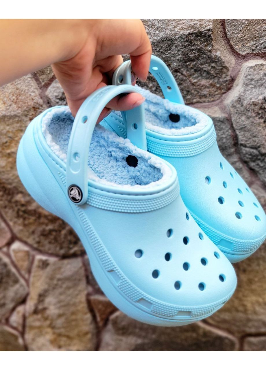 Утеплені клоги Classic platform lined clog Crocs (366891117)