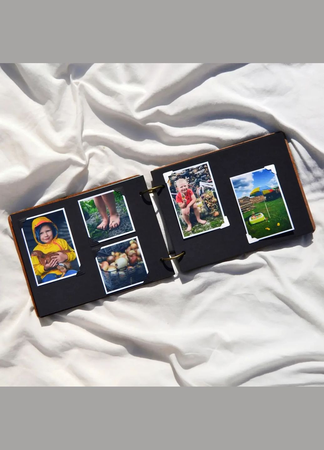 Крафтбук "Гори" зі світлою обкладинкою та чорними сторінками Your Magnets (336954824)