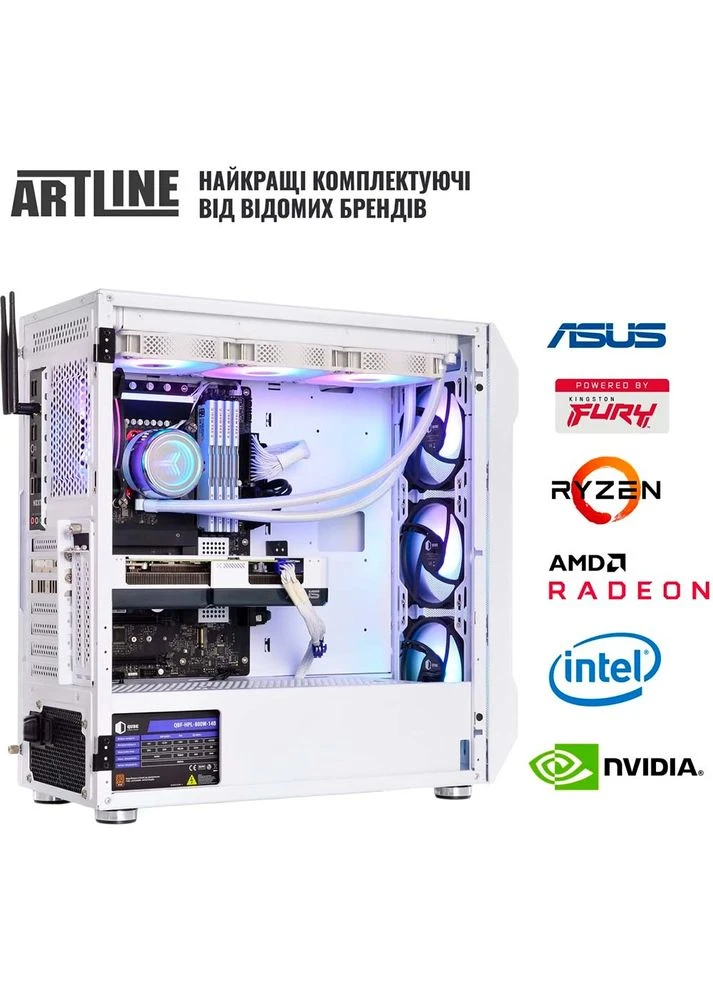 Компьютер Gaming X87 White (X87WHITEv49Win) ARTLINE (344451463)