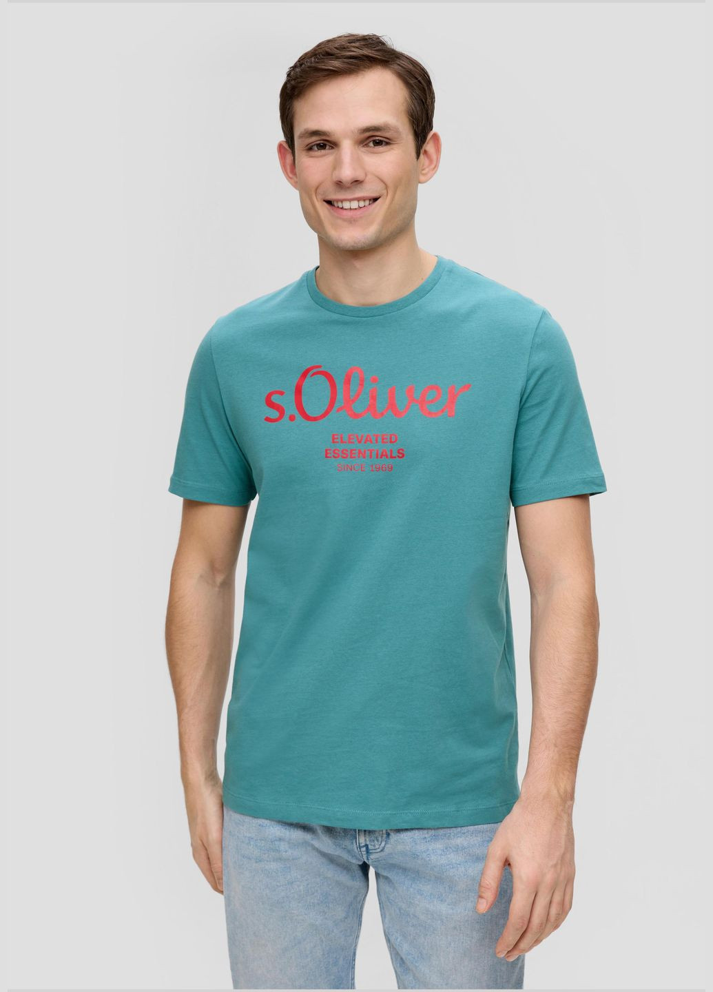Зеленая футболка S.Oliver