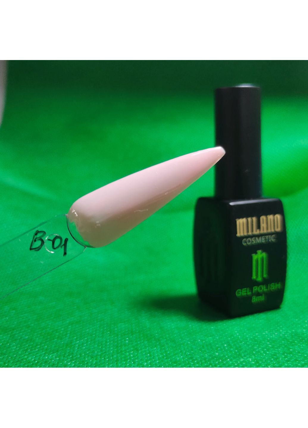 Гель лак для нігтів Nude B №01, 8 мл Milano (365807157)