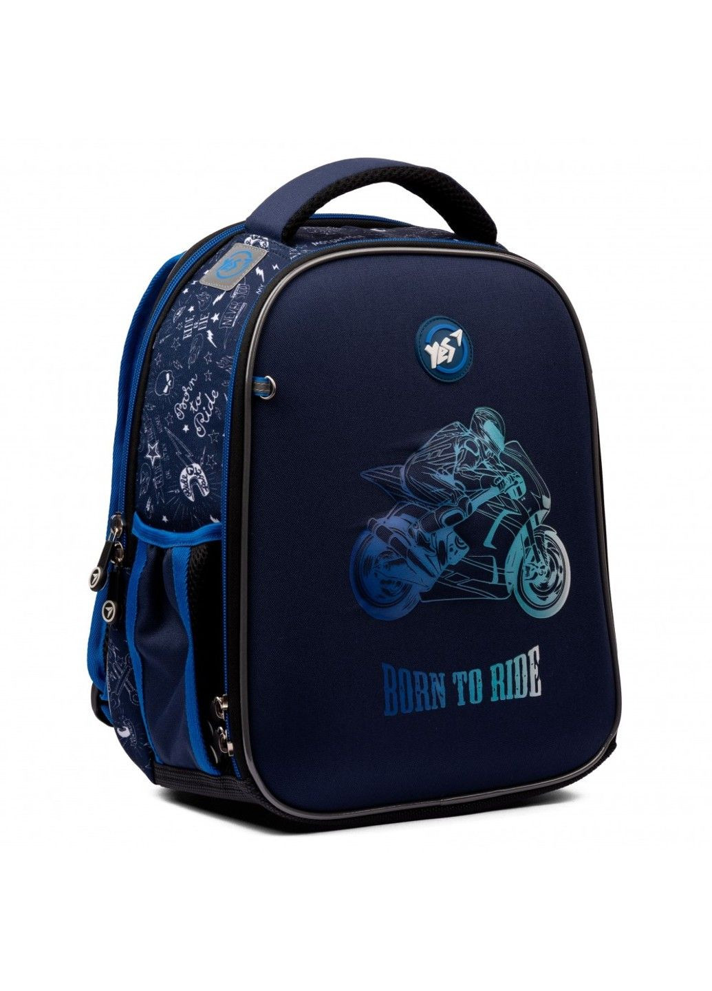 Шкільний рюкзак для молодших класів H-100 Born to Ride Yes (278404524)