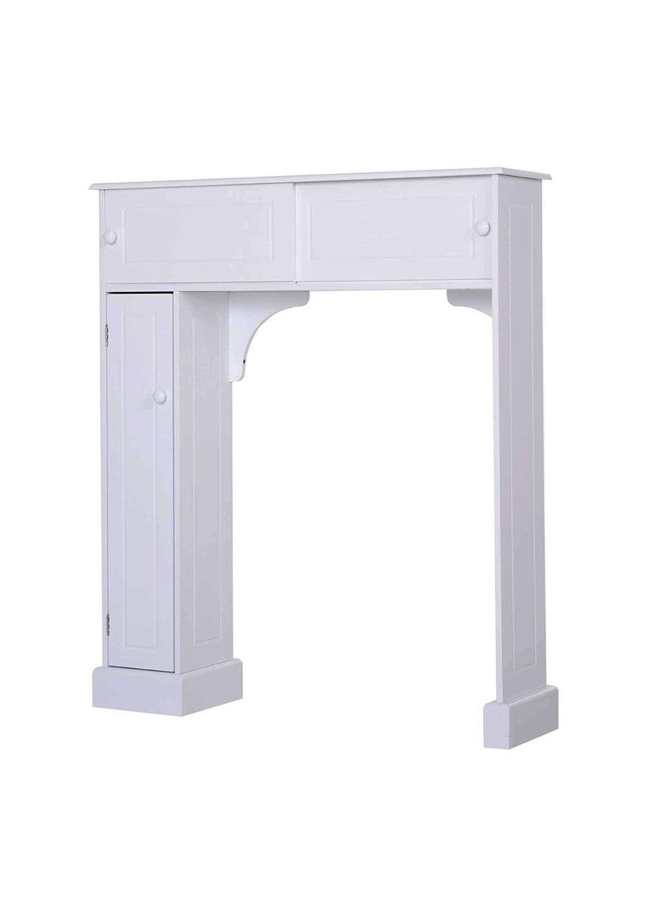 Стеллаж над унитазом из дерева Дафана зефир (СУТ-002520) No Brand (328293397)