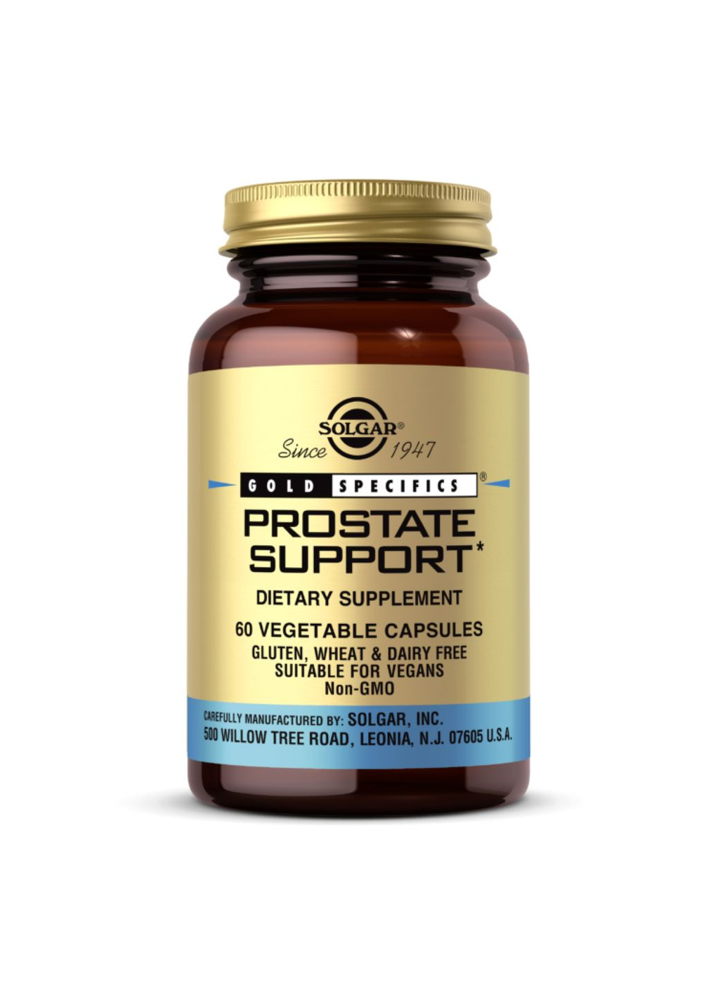 Добавка для мужчин Prostate Support 60 капсул поддержка здоровья простаты Solgar (367956315)