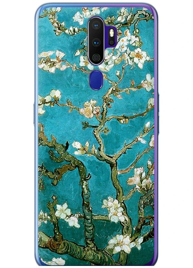 Силиконовый чехол 'Винсент Ван Гог. Сакура' для Endorphone Oppo A9 2020 (378782736)