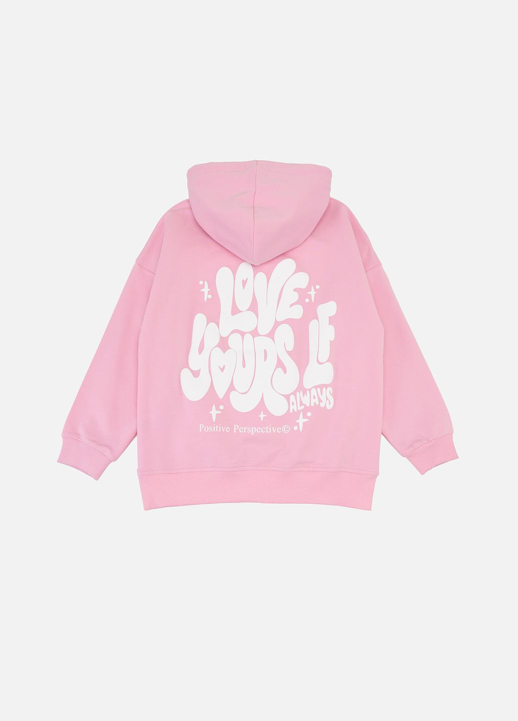 Худі для дівчинки колір рожевий ЦБ-00268913 Wanex (317635666)