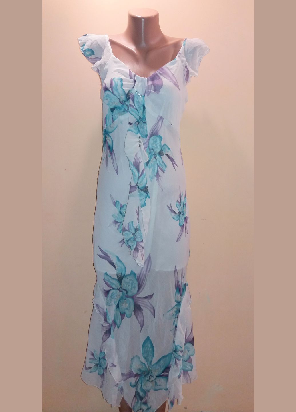 Білий сукня жіноча літня 46 р Mine