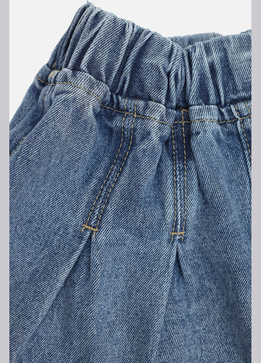 Шорты джинсовые для девочки цвет голубой ЦБ-00269022 Yuki (326738007)