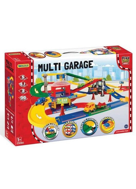 Ігровий набір Play Tracks Garage - паркінг з трасою (53080) Wader (390936311)