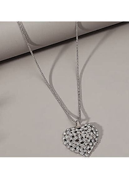 Кулон на длинном жгуте кулон Сердце No Brand (365301763)