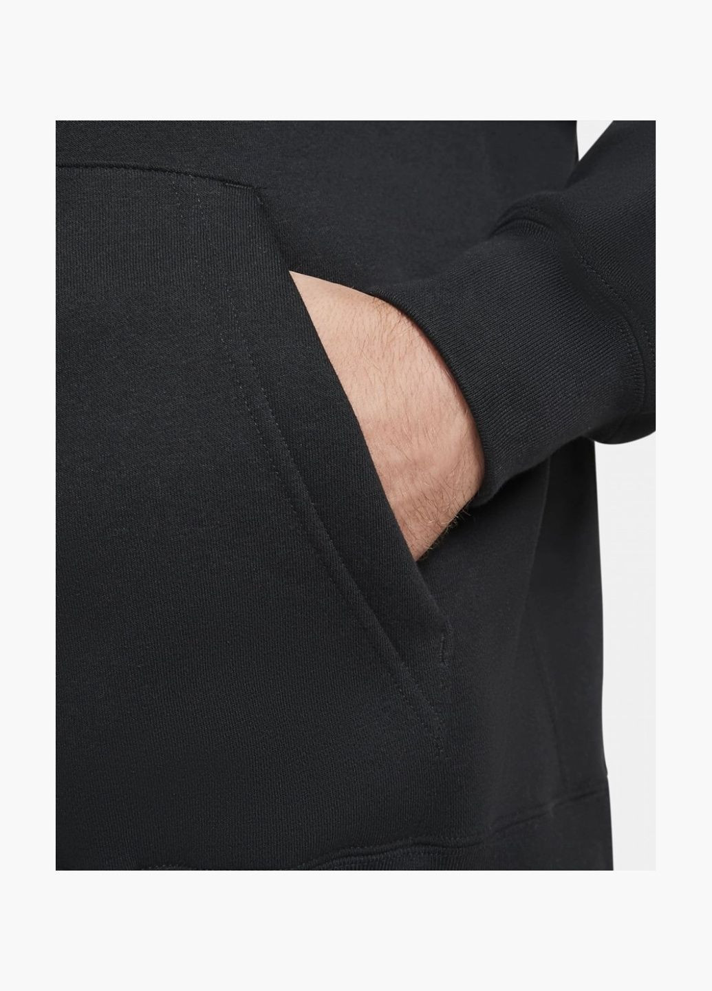 Худі чоловіче NSW Club Crew Black BV2654-010 Nike (326783509)