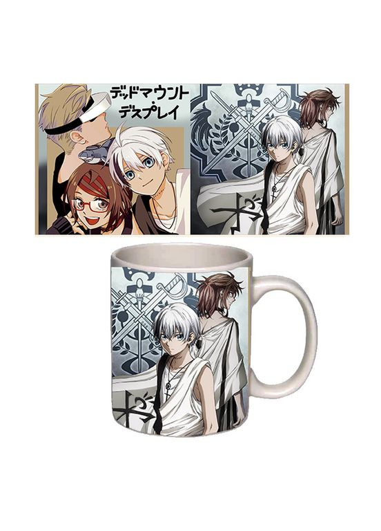 Чашка белая аниме Смертельная игра мёртвой горы (z1382) No Brand (327007754)