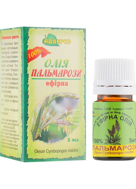 Эфирное масло "Пальморозы" 5ml (301977-64883) Адверсо (368627582)