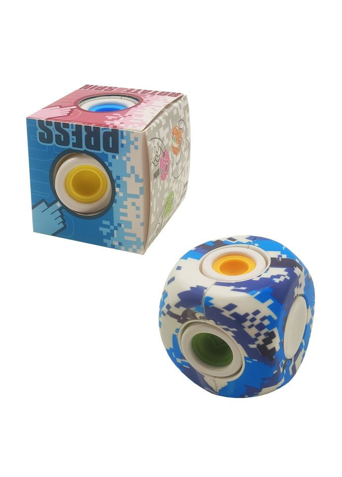 Антистрес кубик-спиннер "MAGIC GYRO CUBE" LK2203-1 BMW (307838579)