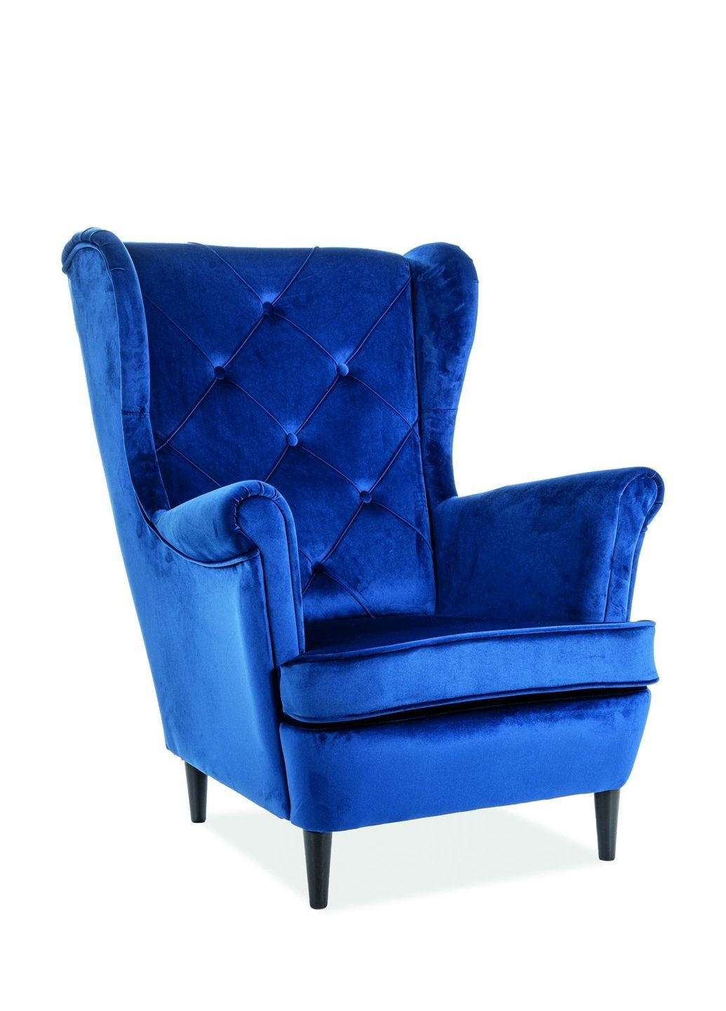 Крісло Lady Velvet Синій LADYV86 Signal (372178679)