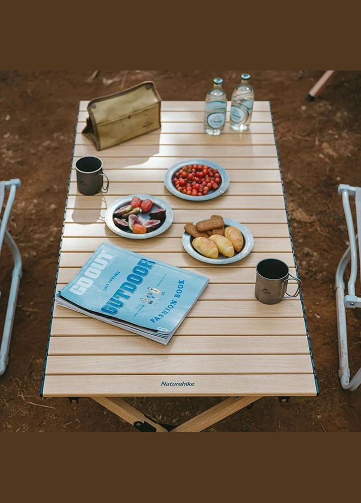 Стіл розкладний CNK2300JU010 S бежевий 6976023926938 Naturehike (316518583)