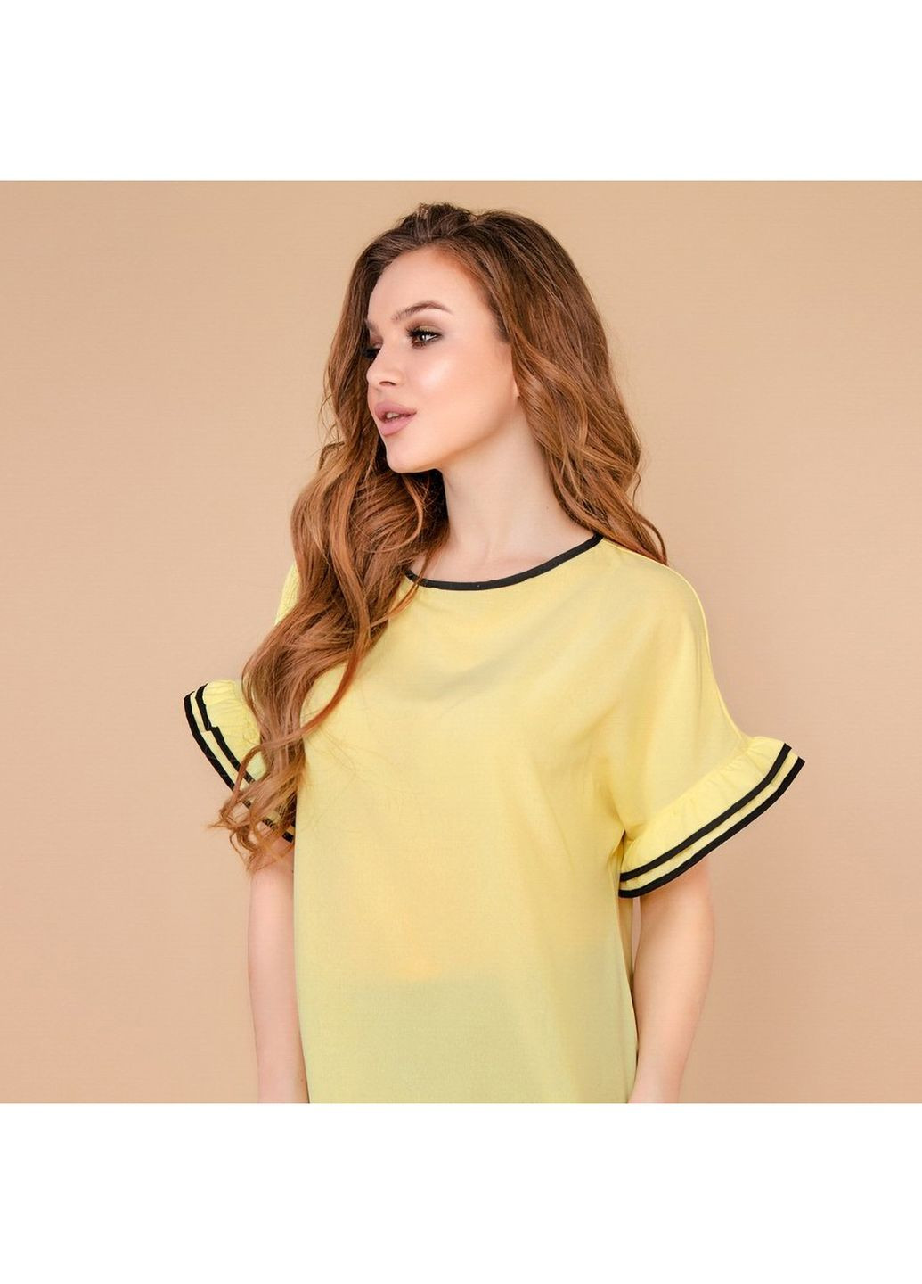 Жёлтая блуза Liton