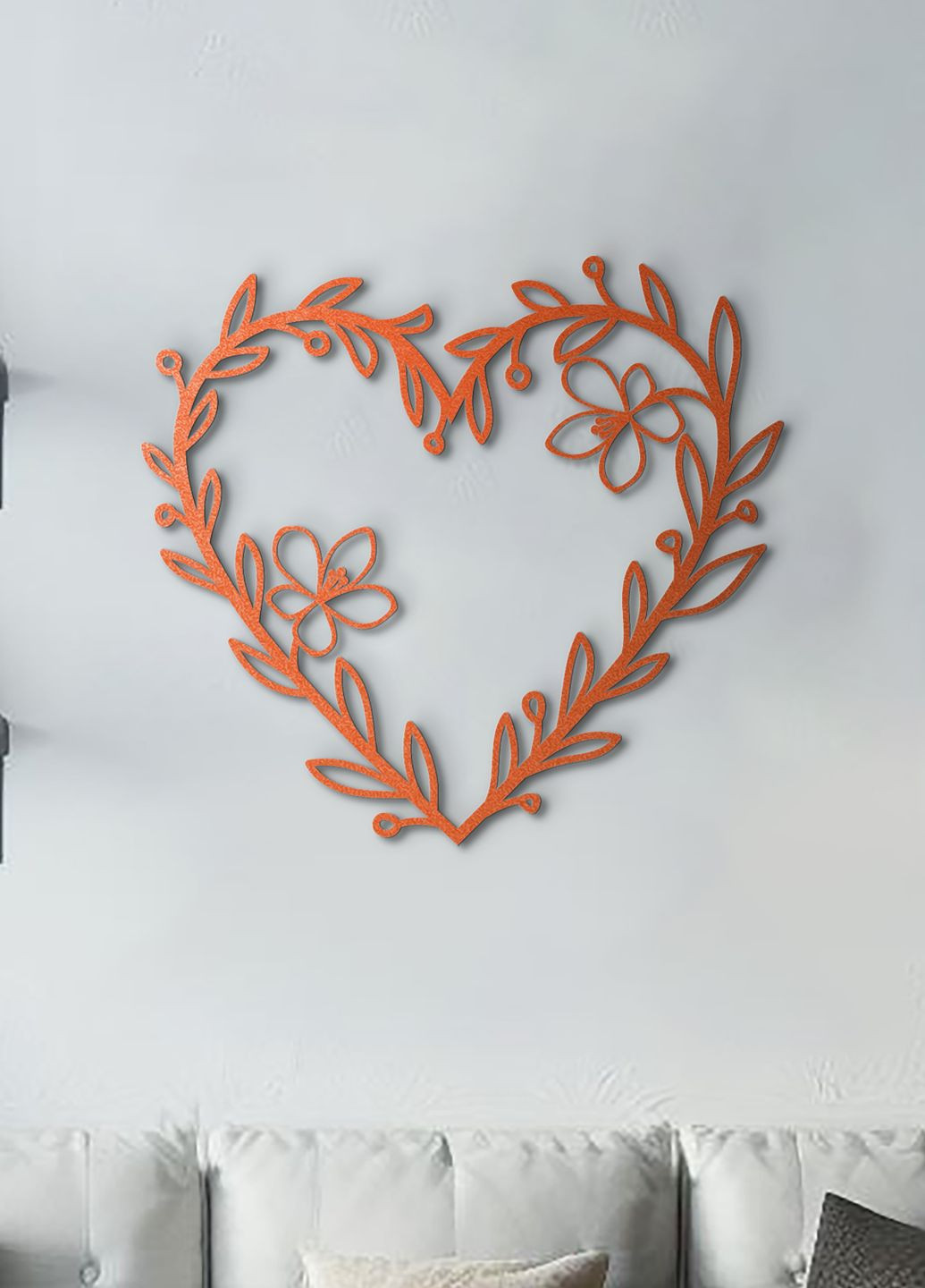 Декор в кімнату, дерев'яна картина на стіну "Закоханість серце", стиль мінімалізм 30х33 см Woodyard (292112897)