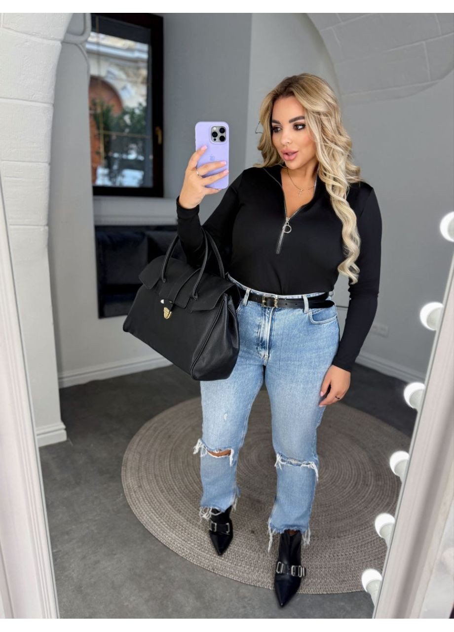 Лонгслів-мереживо DK/DL Мода без кордонів (360984054)