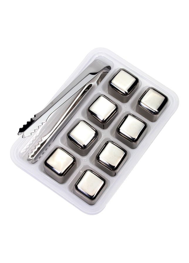 Набор многоразовых кубиков льда из нержавеющей стали Local House 8 штук (AH0011_1) No Brand (315885594)