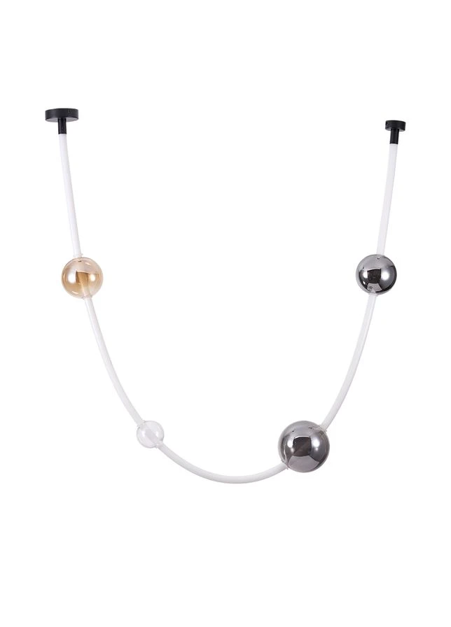 Люстра підвісна світлодіодна LED 788P68117 (2400) BK+SM+AM+CL чорна Levistella (379919616)