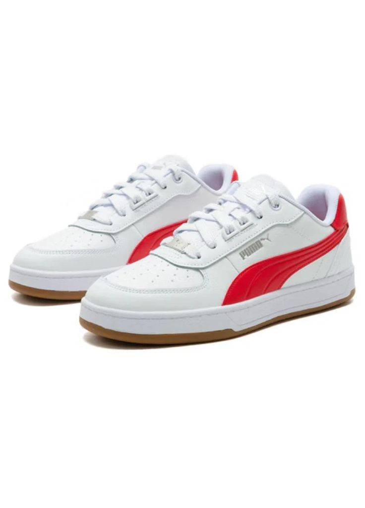 Білі кросівки pumacaven 20 lux 'white red' Puma