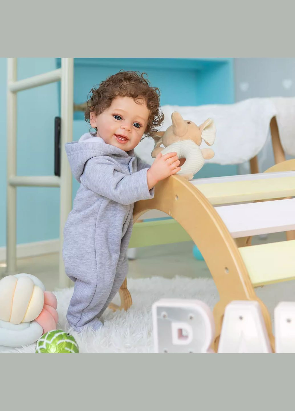 Лялька Реборн Мальчик Егорка 55 см Reborn (301532746)