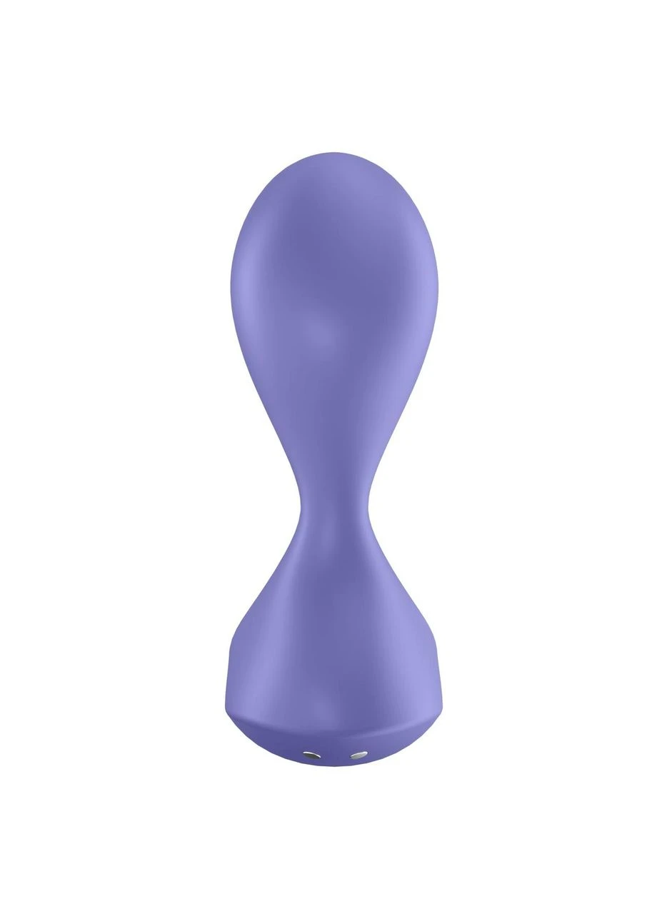 Вибропробка анальная со смарт управлением Sweet Seal Lilac Ø 3.5см Satisfyer (315340325)