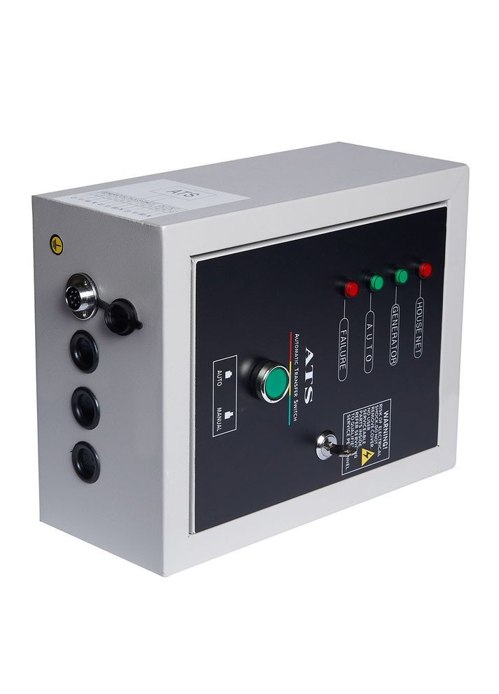 Автоматичний ввід резерву ATS EATS7500T (7.5 кВт, 230 В) блок автоматики для генераторів (23161) EnerSol (286422944)