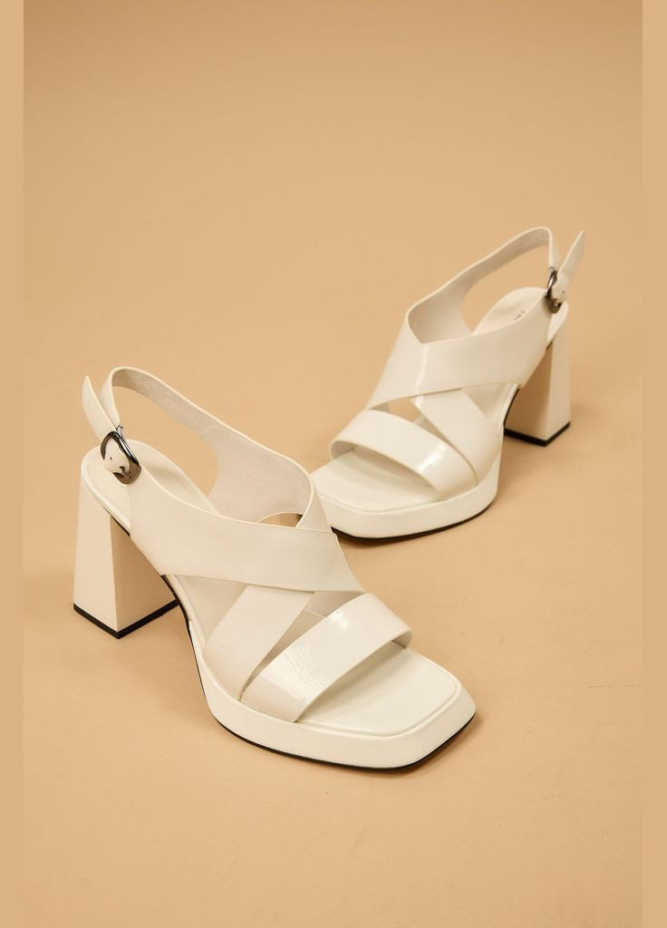 Белые босоножки 183112 Fabio Monelli