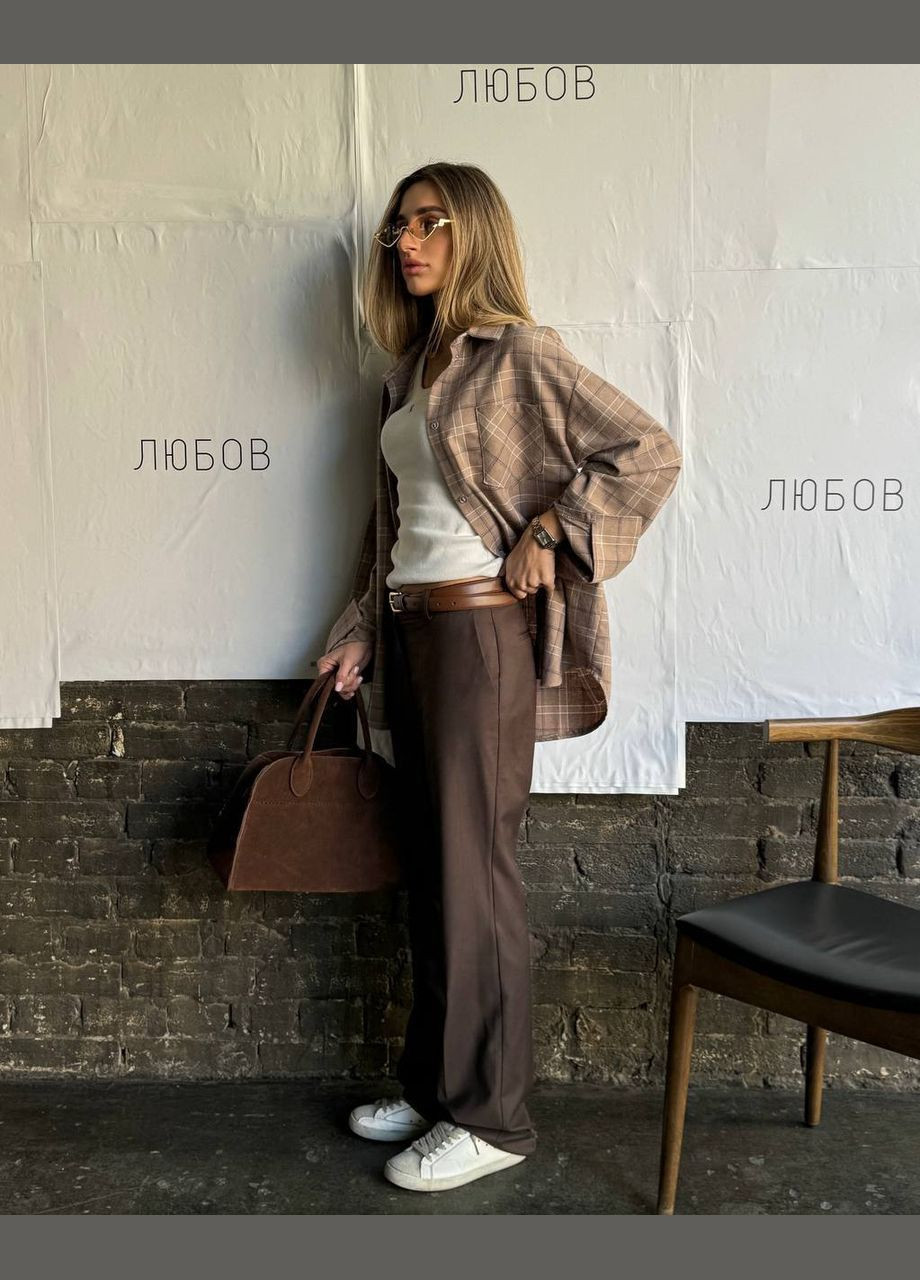 Сорочка в клітинку No Brand (339869342)