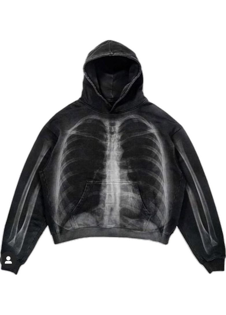 Худые серая толстовка для подростка девочки 2763324719 размер см Thrasher (365756918)