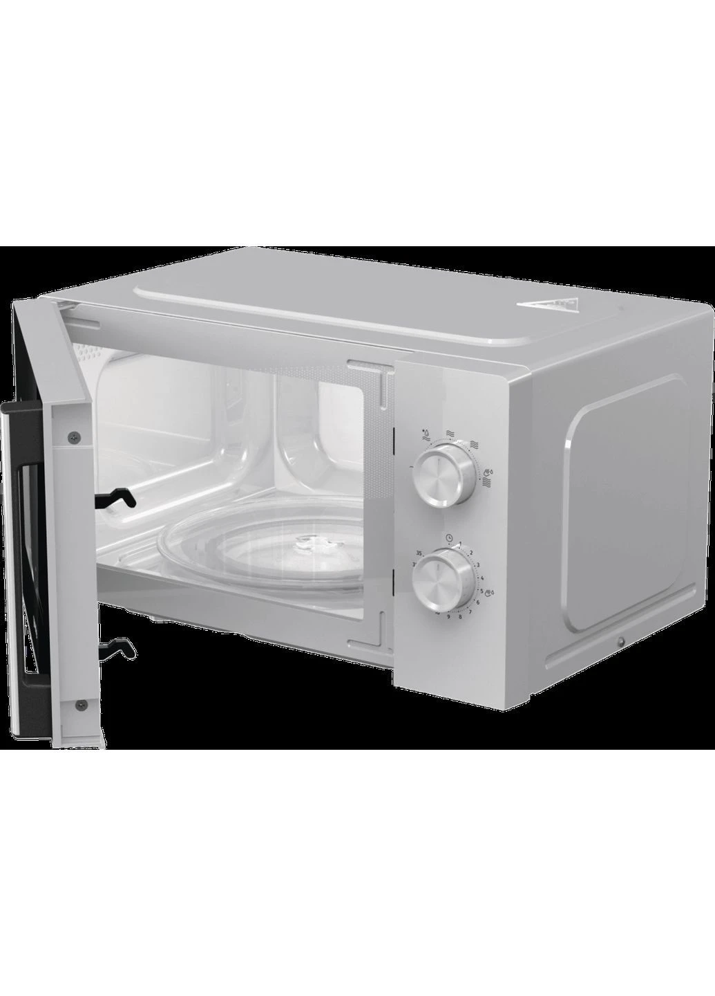 Мікрохвильова піч MO 17 E1 WH 17 л соло 700 Вт Чорний Gorenje (402282663)