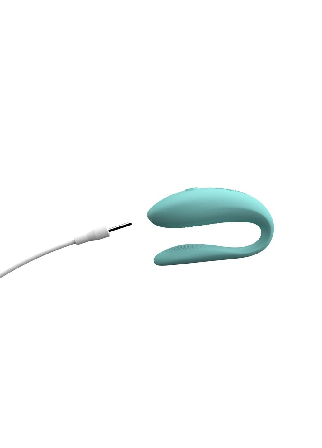Вібратор для пар SYNC Lite Aqua — гнучкий, керування We-Connect, Bluetooth, водонепроникний, магнітна зарядка We-Vibe (371390348)
