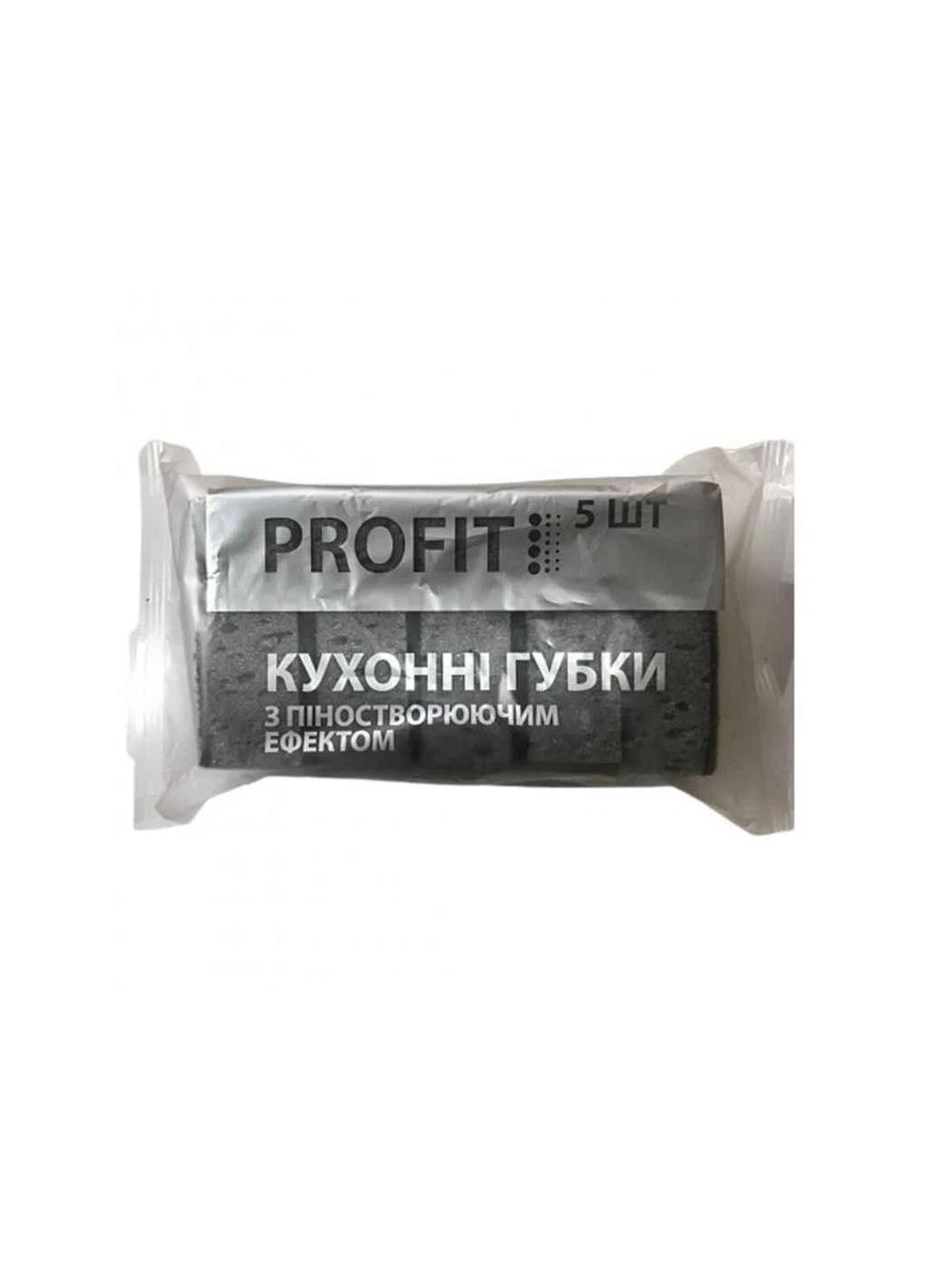 Губки кухонні 5шт пористі (чорні) ТМ! PROfit (305202636)