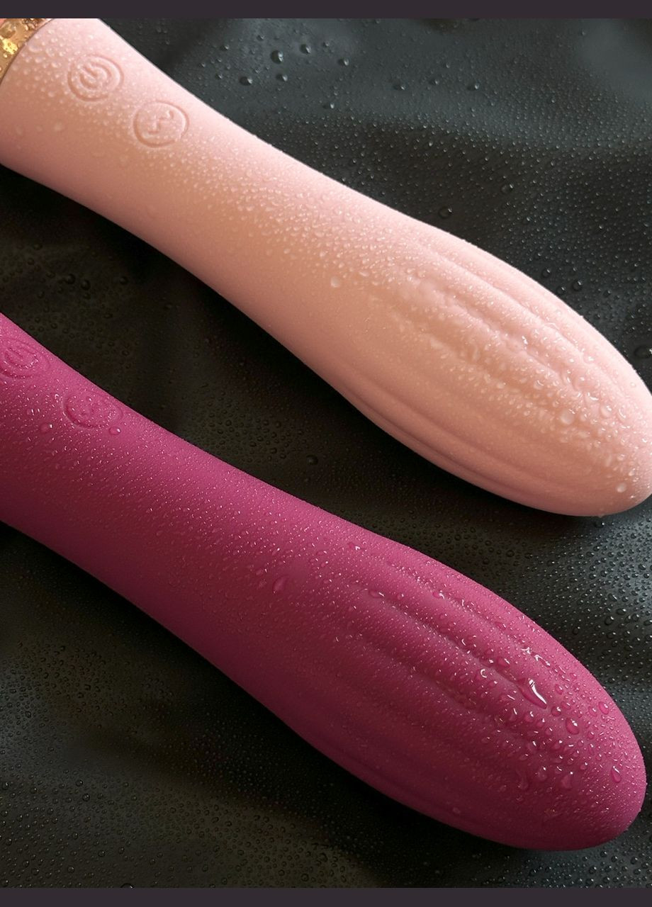 ПРЕМІУМ Вібратор мікрофон з підігрівом, двосторонній жіночий вібратор для сексу. Потужний стимулятор No Brand (302002142)