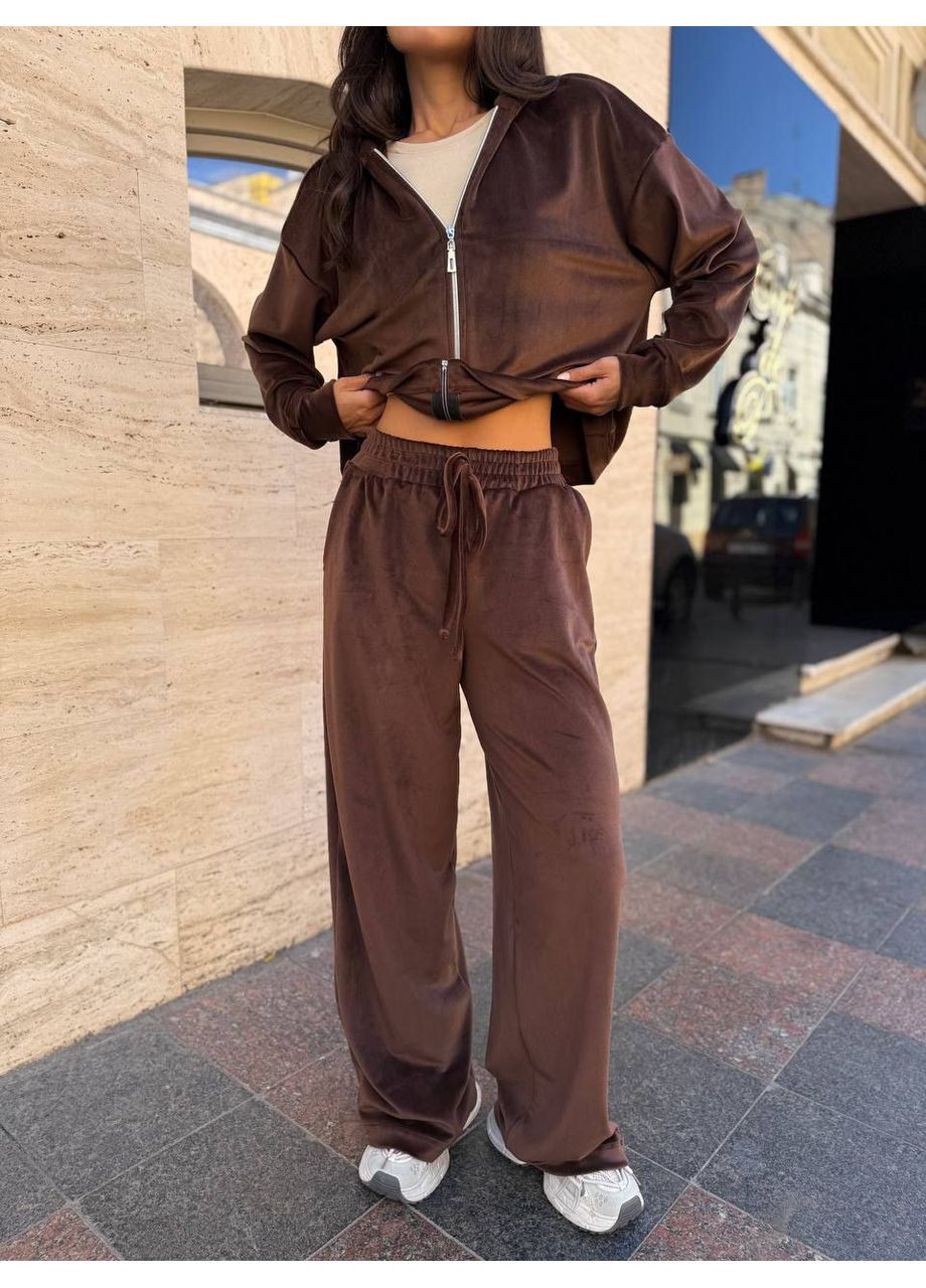 Велюровий демісезонний костюм  popluzhnaya (360502995)