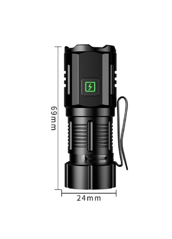 Фонарь F30-3XPG с индикацией заряда, ЗУ Type-C, чехол, магнит (47149-30_223) XPRO (392922961)