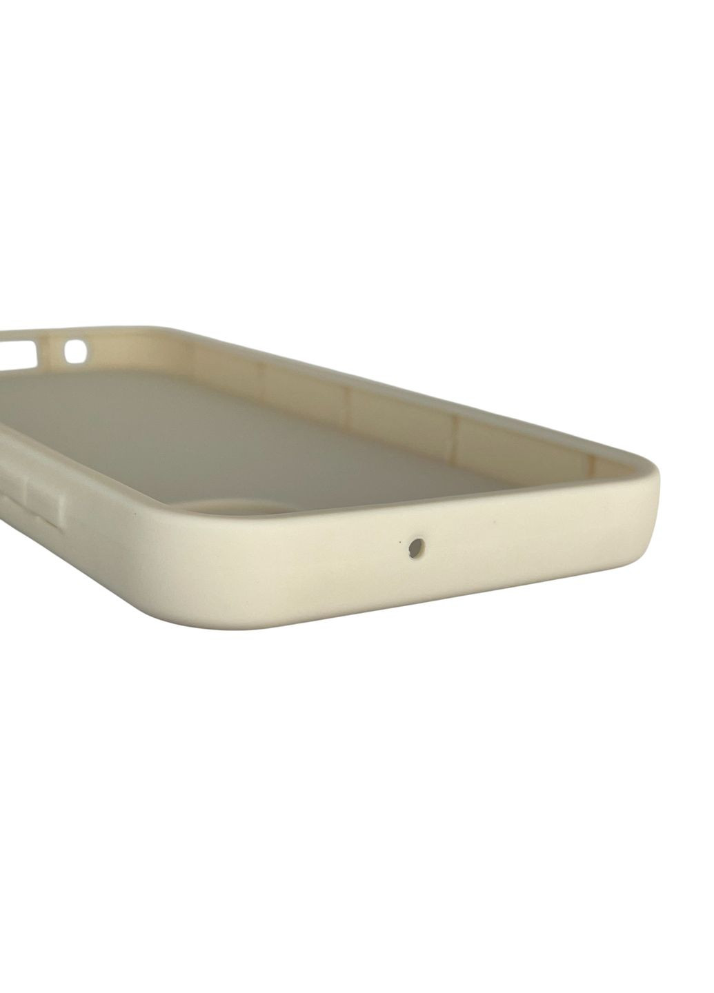 Чохол силіконовий Soft Touch для Galaxy A05 (SM-A055) молочний (Повний захист камери) Samsung (366387402)