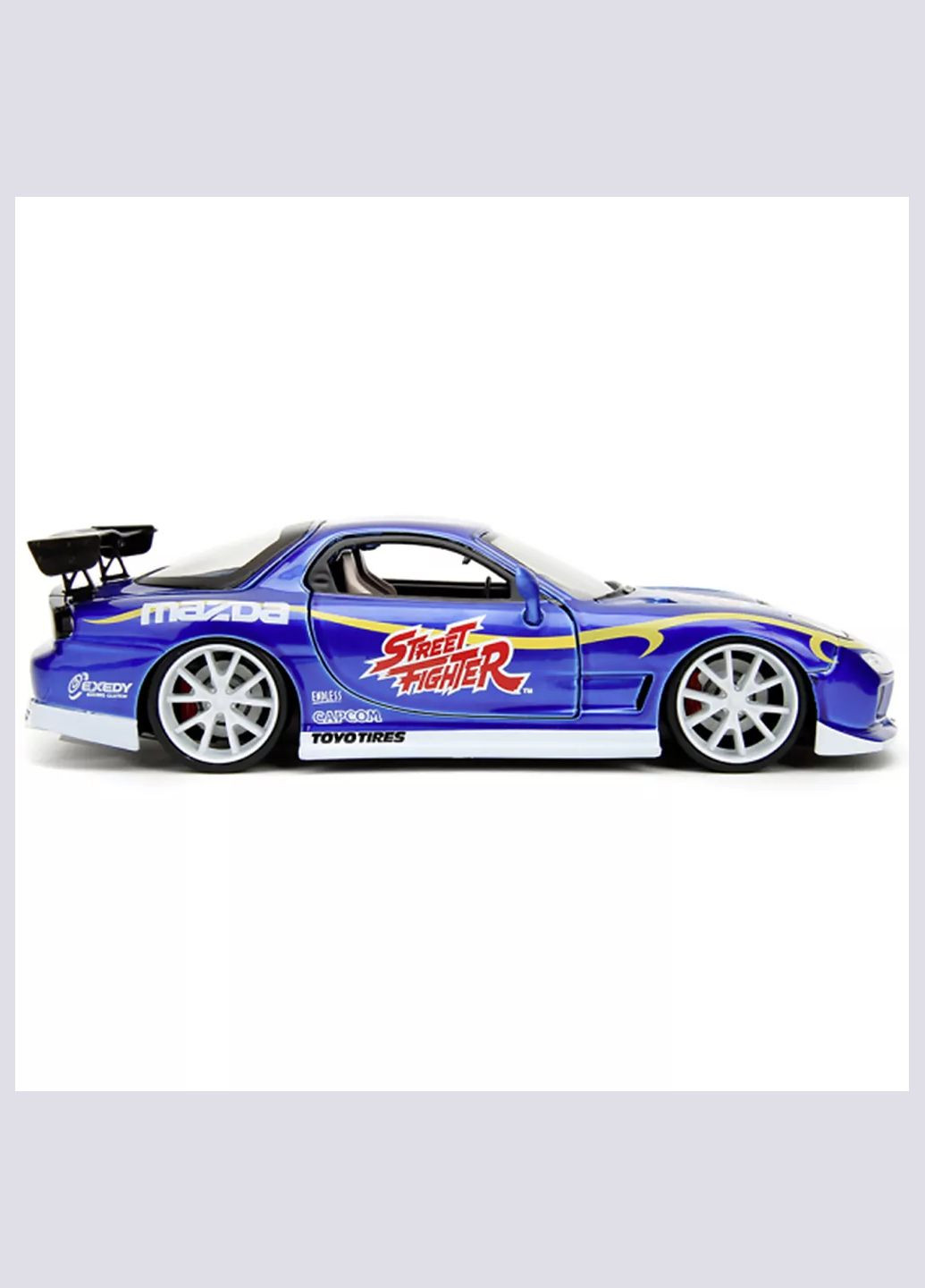 Машинка Уличный боец Mazda RX-7 с фигуркой Чан-ли 1:24 (253255062) Jada (330057585)