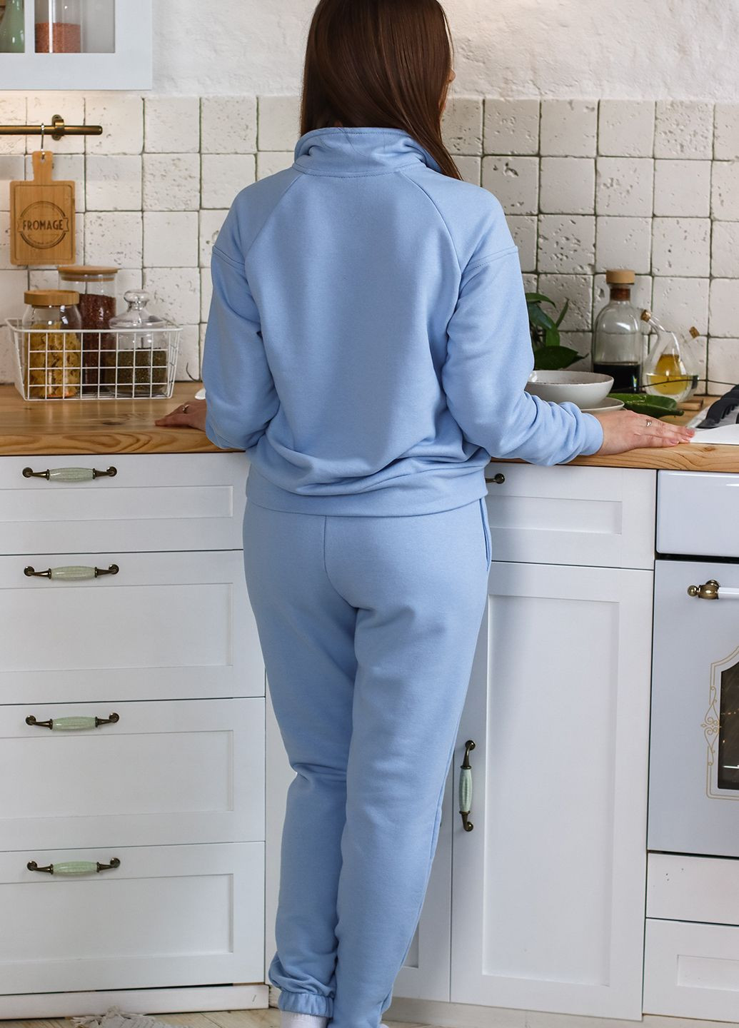 Женский спортивный костюм голубой XS-S SoulKiss 5003 (285739581)
