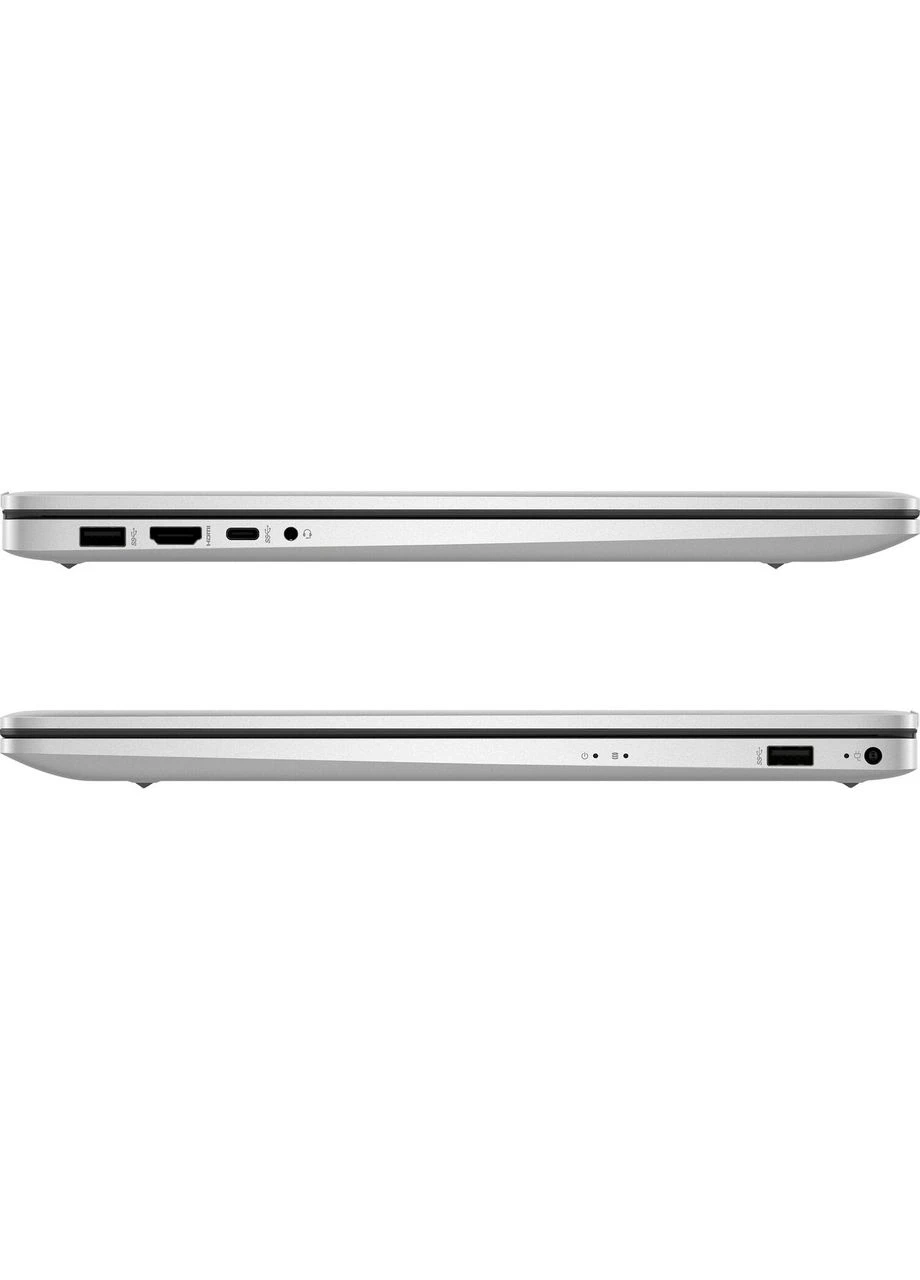 HP 17-cp2046ua 17.3" FHD IPS, 300n/Ryzen 5-7520U (4.3)/16Gb/SSD512Gb/Radeon/Win11H/Сріблястий Hewlett Packard (394073937)